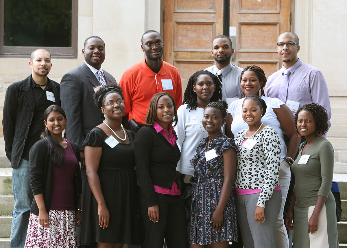 Group Photo from Mellow Mays Undergraduate Fellowship